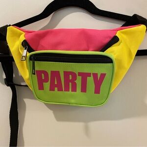 80s Inspired ‘PARTY’ Fanny Pack
